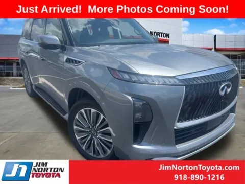 Silver 2025 INFINITI QX80 SENSORY for sale in Tulsa, OK