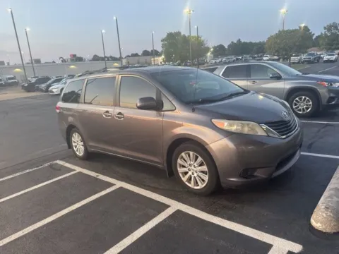 Gray 2012 Toyota Sienna LE for sale in Tulsa, OK