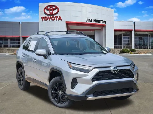 Silver 2025 Toyota RAV4 Hybrid SE for sale in Tulsa, OK