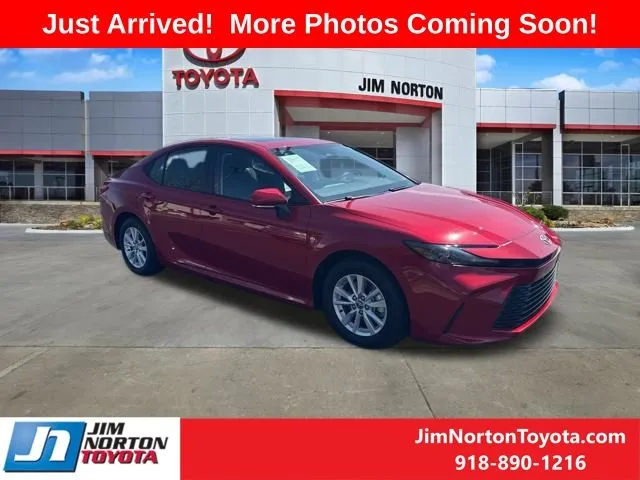Red 2025 Toyota Camry LE for sale in Tulsa, OK