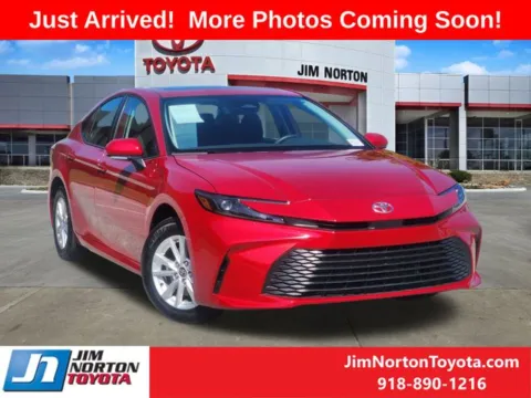 Red 2025 Toyota Camry LE for sale in Tulsa, OK