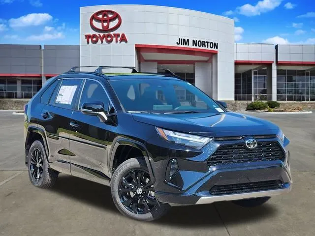 Black 2025 Toyota RAV4 Hybrid SE for sale in Tulsa, OK