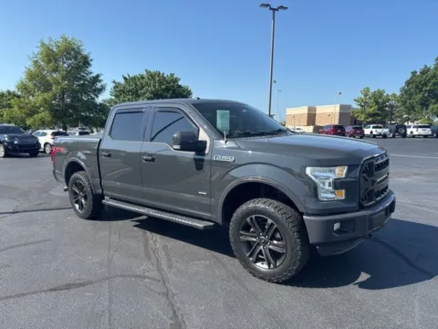 Gray 2016 Ford F-150 Lariat for sale in Tulsa, OK
