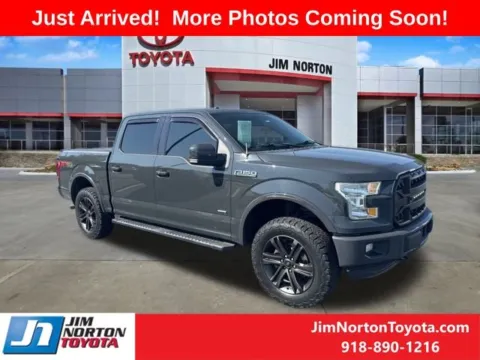Gray 2016 Ford F-150 Lariat for sale in Tulsa, OK