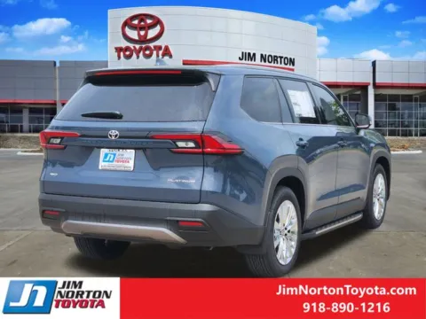 Another view of 2025 Toyota Grand Highlander Platinum for sale in Tulsa, OK at Jim Norton Toyota