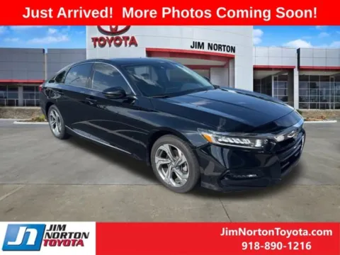Black 2018 Honda Accord EX-L for sale in Tulsa, OK