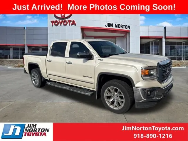 White 2014 GMC Sierra 1500 SLT for sale in Tulsa, OK