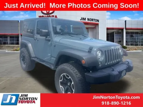 Gray 2014 Jeep Wrangler Sport for sale in Tulsa, OK