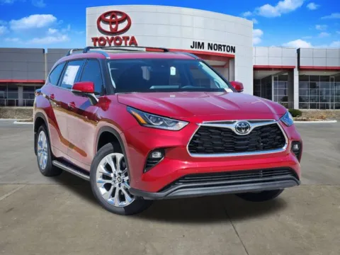 Red 2025 Toyota Highlander Limited for sale in Tulsa, OK