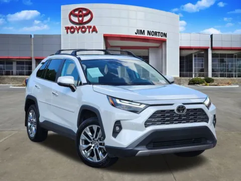 White 2024 Toyota RAV4 Limited for sale in Tulsa, OK