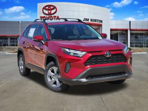 Red 2025 Toyota RAV4 Hybrid XLE for sale in Tulsa, OK