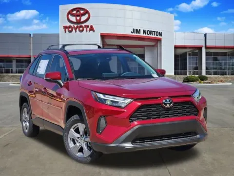 Red 2025 Toyota RAV4 Hybrid XLE for sale in Tulsa, OK