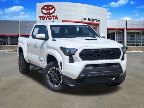 White 2025 Toyota Tacoma Hybrid TRD Sport for sale in Tulsa, OK