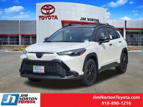 Photos of 2025 Toyota Corolla Cross Hybrid Nightshade for sale in Tulsa, OK at Jim Norton Toyota