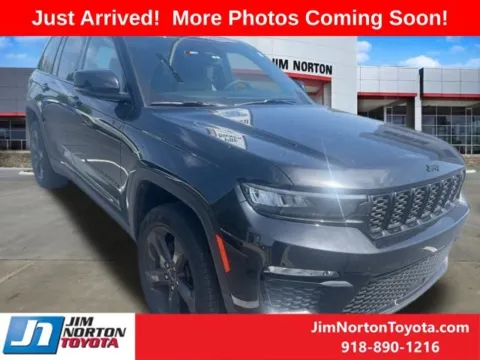 Black 2024 Jeep Grand Cherokee Limited for sale in Tulsa, OK