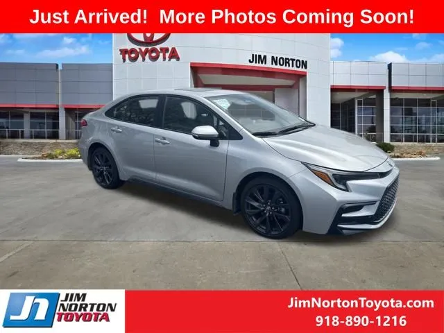 Silver 2025 Toyota Corolla Hybrid SE for sale in Tulsa, OK