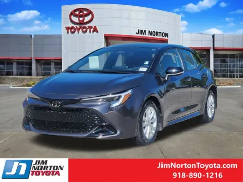 Another view of 2024 Toyota Corolla Hatchback SE for sale in Tulsa, OK at Jim Norton Toyota
