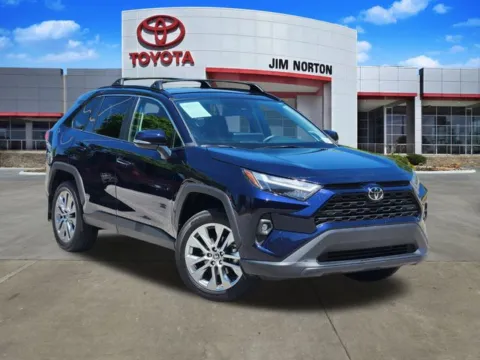 Blue 2023 Toyota RAV4 XLE Premium for sale in Tulsa, OK