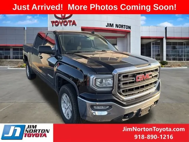 Black 2016 GMC Sierra 1500 SLE for sale in Tulsa, OK