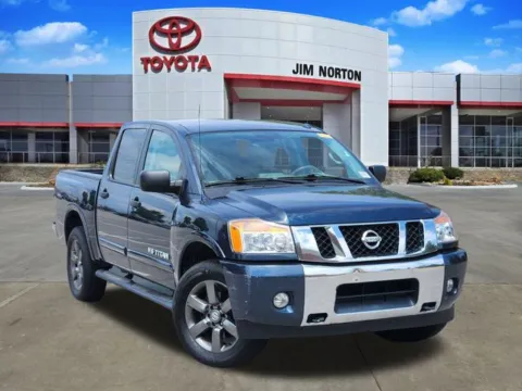 Blue 2015 Nissan Titan SV for sale in Tulsa, OK