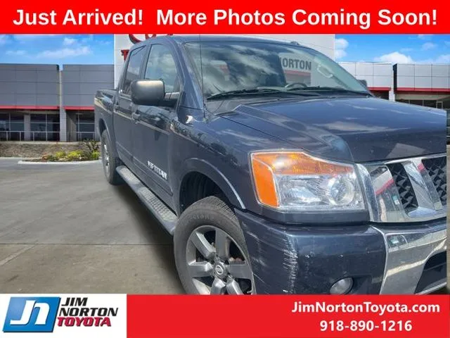 Blue 2015 Nissan Titan SV for sale in Tulsa, OK