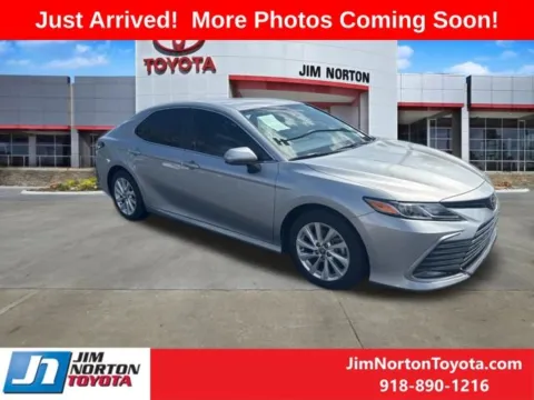 Silver 2024 Toyota Camry LE for sale in Tulsa, OK