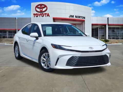 White 2025 Toyota Camry LE for sale in Tulsa, OK