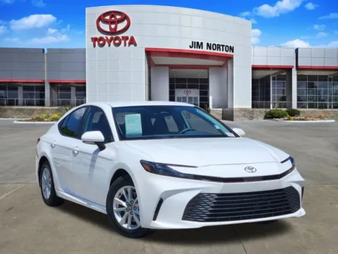 White 2025 Toyota Camry LE for sale in Tulsa, OK