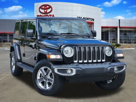 Black 2022 Jeep Wrangler Unlimited Sahara for sale in Tulsa, OK