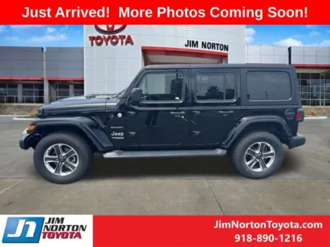 More photos of 2022 Jeep Wrangler Unlimited Sahara at Jim Norton Toyota, OK