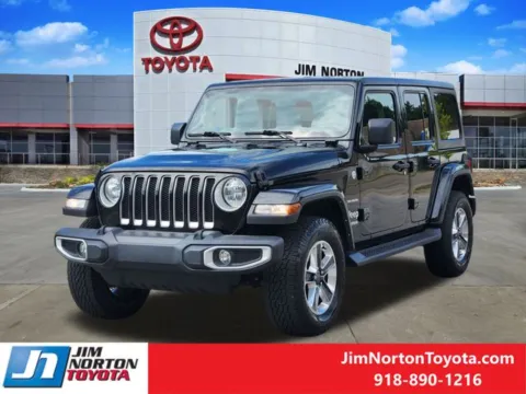 Another view of 2022 Jeep Wrangler Unlimited Sahara for sale in Tulsa, OK at Jim Norton Toyota