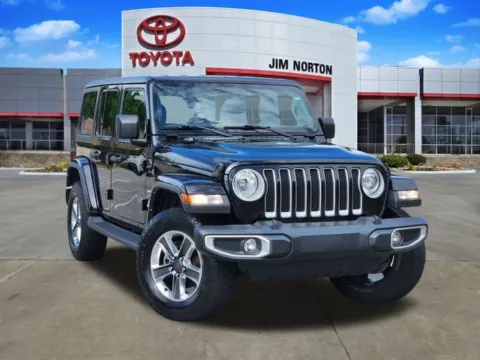 Black 2022 Jeep Wrangler Unlimited Sahara for sale in Tulsa, OK