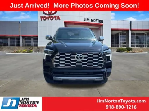 Photos of 2024 Toyota Sequoia Capstone for sale in Tulsa, OK at Jim Norton Toyota