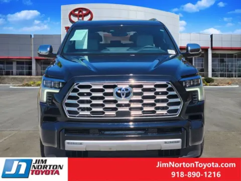 Photos of 2024 Toyota Sequoia Capstone for sale in Tulsa, OK at Jim Norton Toyota