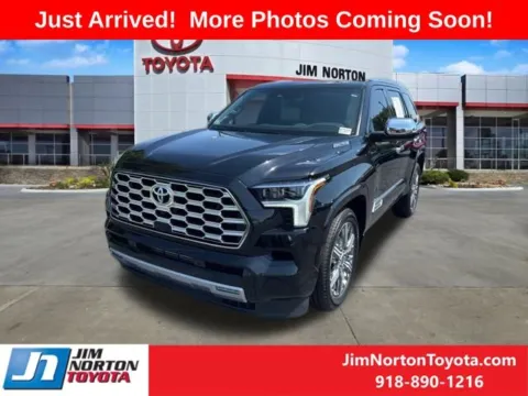 Another view of 2024 Toyota Sequoia Capstone for sale in Tulsa, OK at Jim Norton Toyota