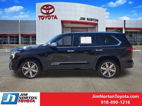 More photos of 2024 Toyota Sequoia Capstone at Jim Norton Toyota, OK