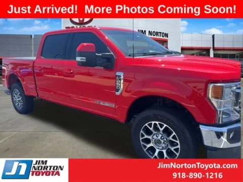 Red 2022 Ford F-250SD Lariat for sale in Tulsa, OK