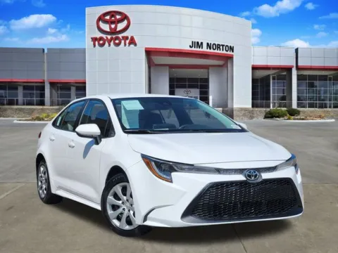 White 2021 Toyota Corolla LE for sale in Tulsa, OK