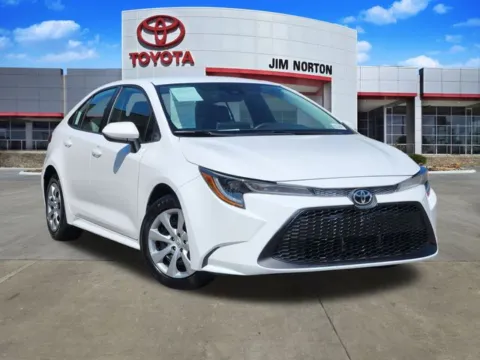 White 2021 Toyota Corolla LE for sale in Tulsa, OK