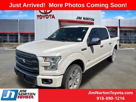 Photos of 2016 Ford F-150 Platinum for sale in Tulsa, OK at Jim Norton Toyota