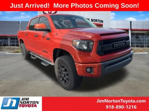 Orange 2015 Toyota Tundra TRD Pro for sale in Tulsa, OK