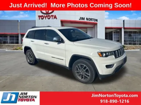 White 2019 Jeep Grand Cherokee Limited for sale in Tulsa, OK