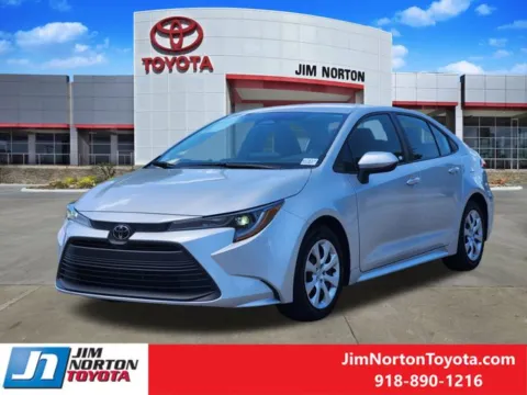Another view of 2024 Toyota Corolla LE for sale in Tulsa, OK at Jim Norton Toyota
