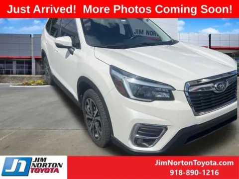 White 2021 Subaru Forester Limited for sale in Tulsa, OK