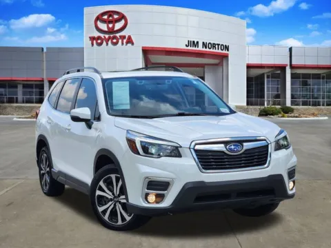 White 2021 Subaru Forester Limited for sale in Tulsa, OK