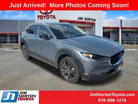 Gray 2023 Mazda CX-30 2.5 S Carbon Edition for sale in Tulsa, OK