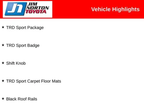 More photos of 2023 Toyota 4Runner TRD Sport at Jim Norton Toyota, OK