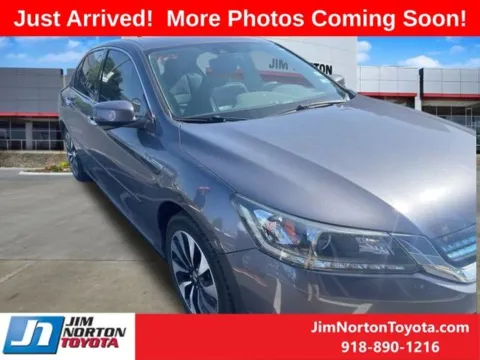 Gray 2015 Honda Accord Hybrid EX-L for sale in Tulsa, OK