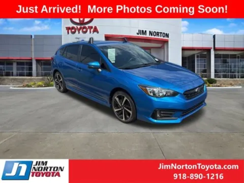Blue 2022 Subaru Impreza Sport for sale in Tulsa, OK