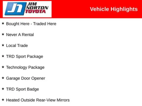 More photos of 2023 Toyota 4Runner TRD Sport at Jim Norton Toyota, OK